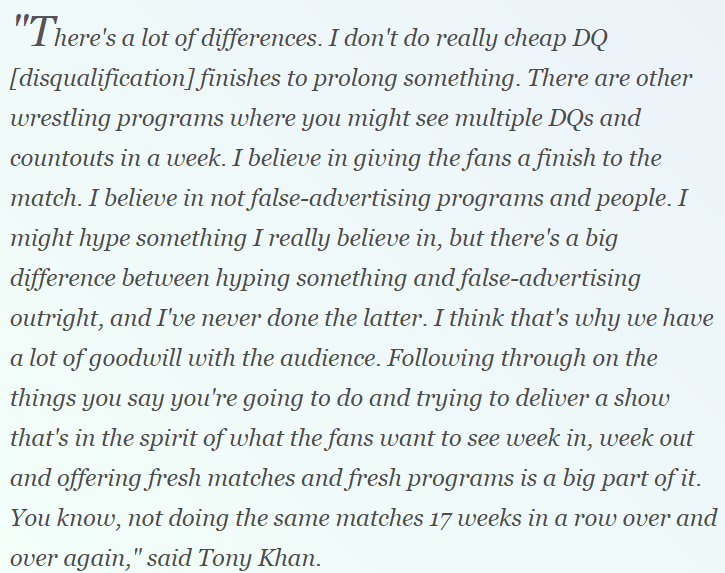 aew|AEW老板大力抨击老麦，剧情设计太低端......