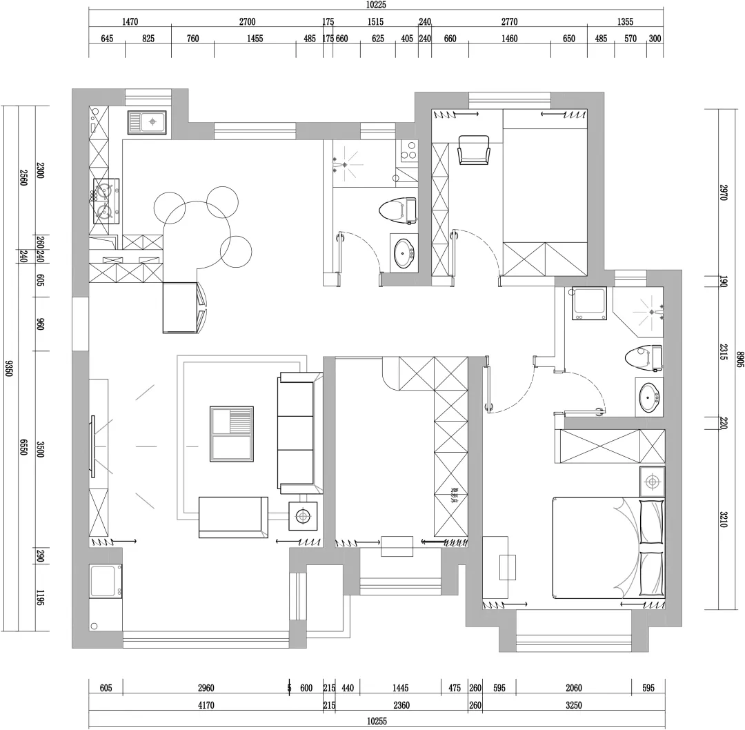 |灵感美家 | 润江煦园132现代北欧风,宽敞明亮,岁月如歌