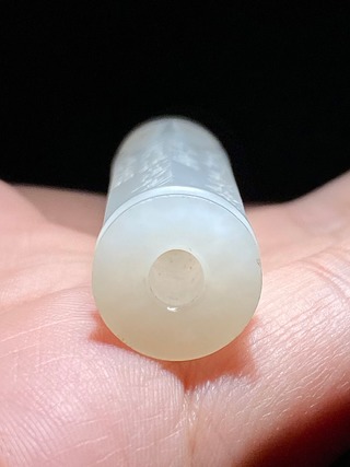 和田玉籽料|西周 和田玉籽料 白玉 玉牛 挂件把件