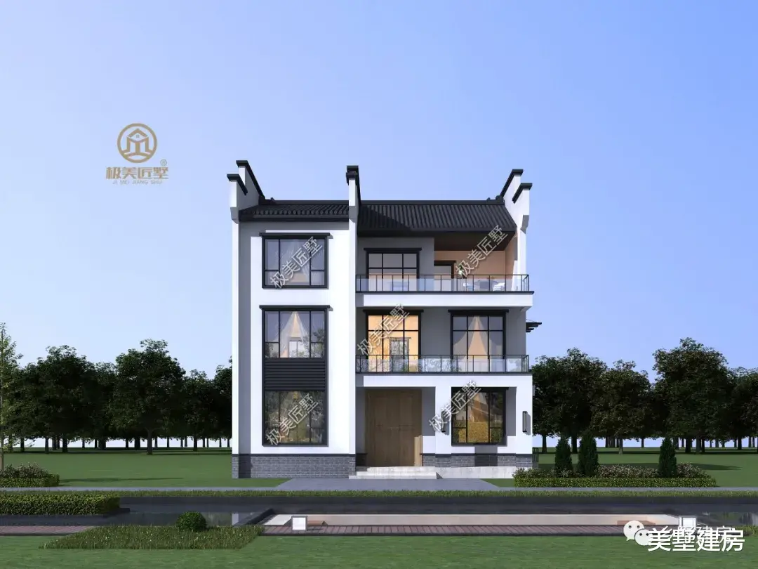 农村建房怎么选?徽派风格来一栋,喜欢快收藏