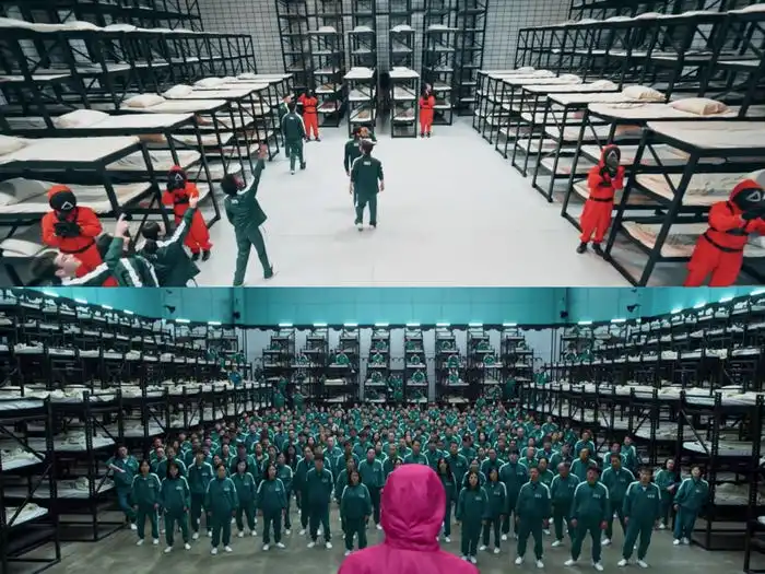 鱿鱼游戏|厉害了,美国老哥搞了个山寨版《鱿鱼游戏》,击败原版!