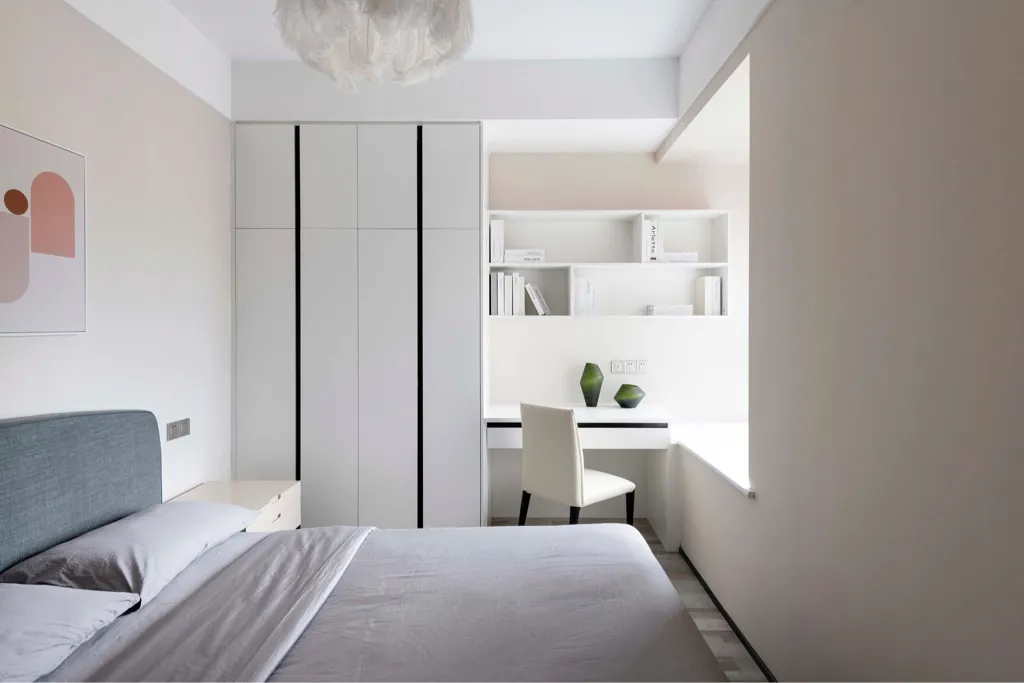 软装百变君|112㎡简约风，坚持把家里打造成黑白灰，简约精致完工后很高级！