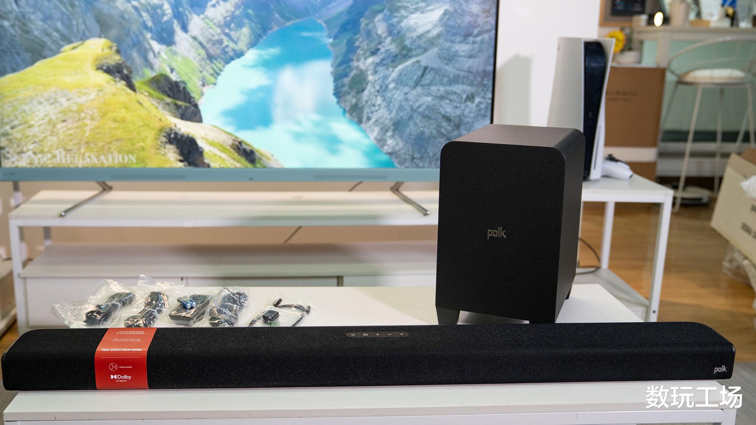 音箱|电视机全景声改造,Polk普乐之声 Signa S4回音壁音箱开箱
