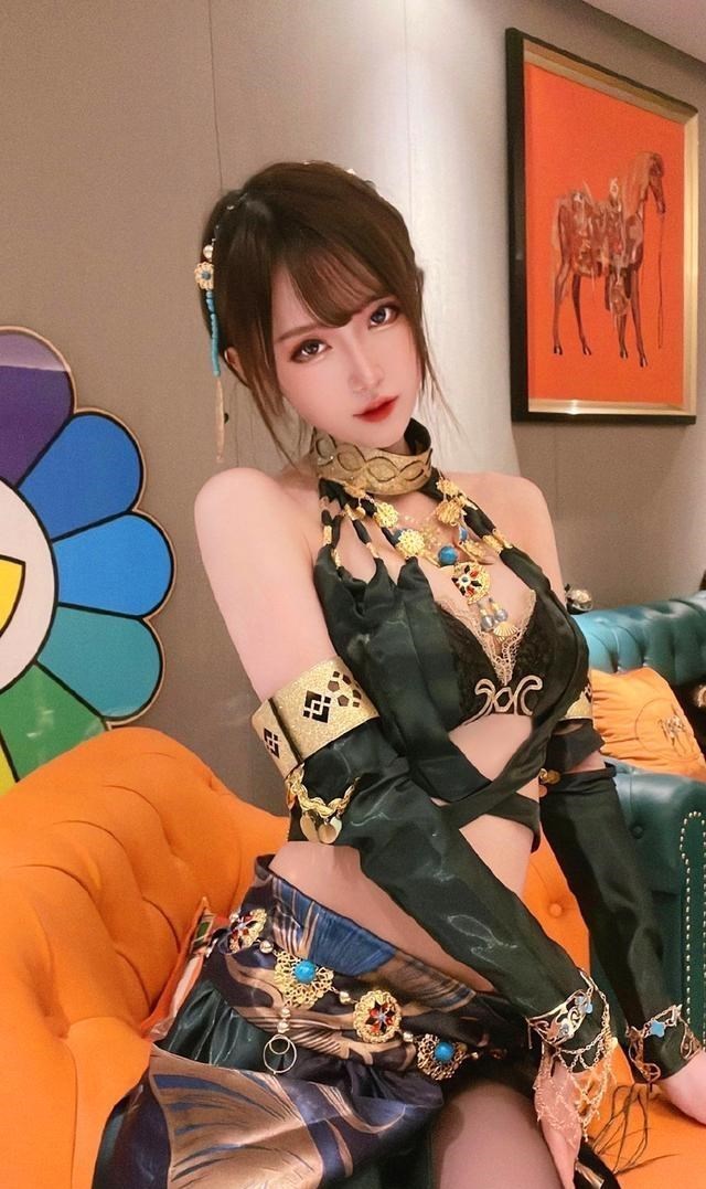 腐团儿|腐团儿又出新作品，COS“迦南”大受好评，永劫无间玩家：太完美