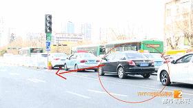 都市条形码 这个路口可以“合法逆行”!昆明试行借道左转