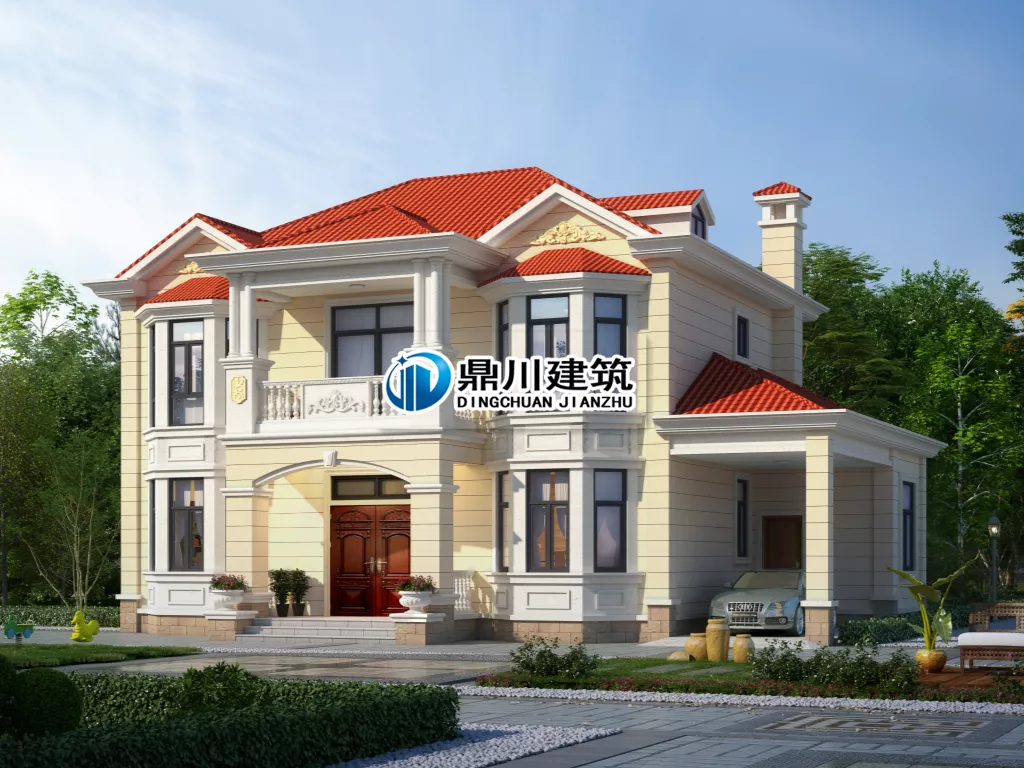 淮安|15×10.8米二层农村别墅，车库+柴火灶，28万建好，爸妈超满意