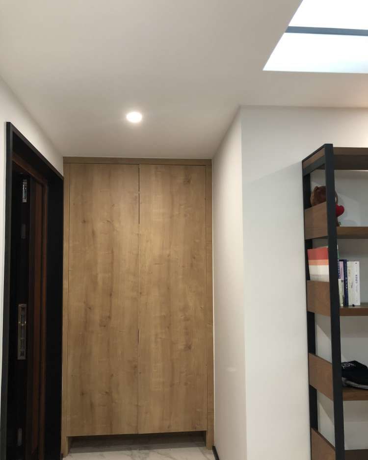 |夫妻的70㎡两居，阳台改U型厨房，变身两房两厅，简约小家真清新