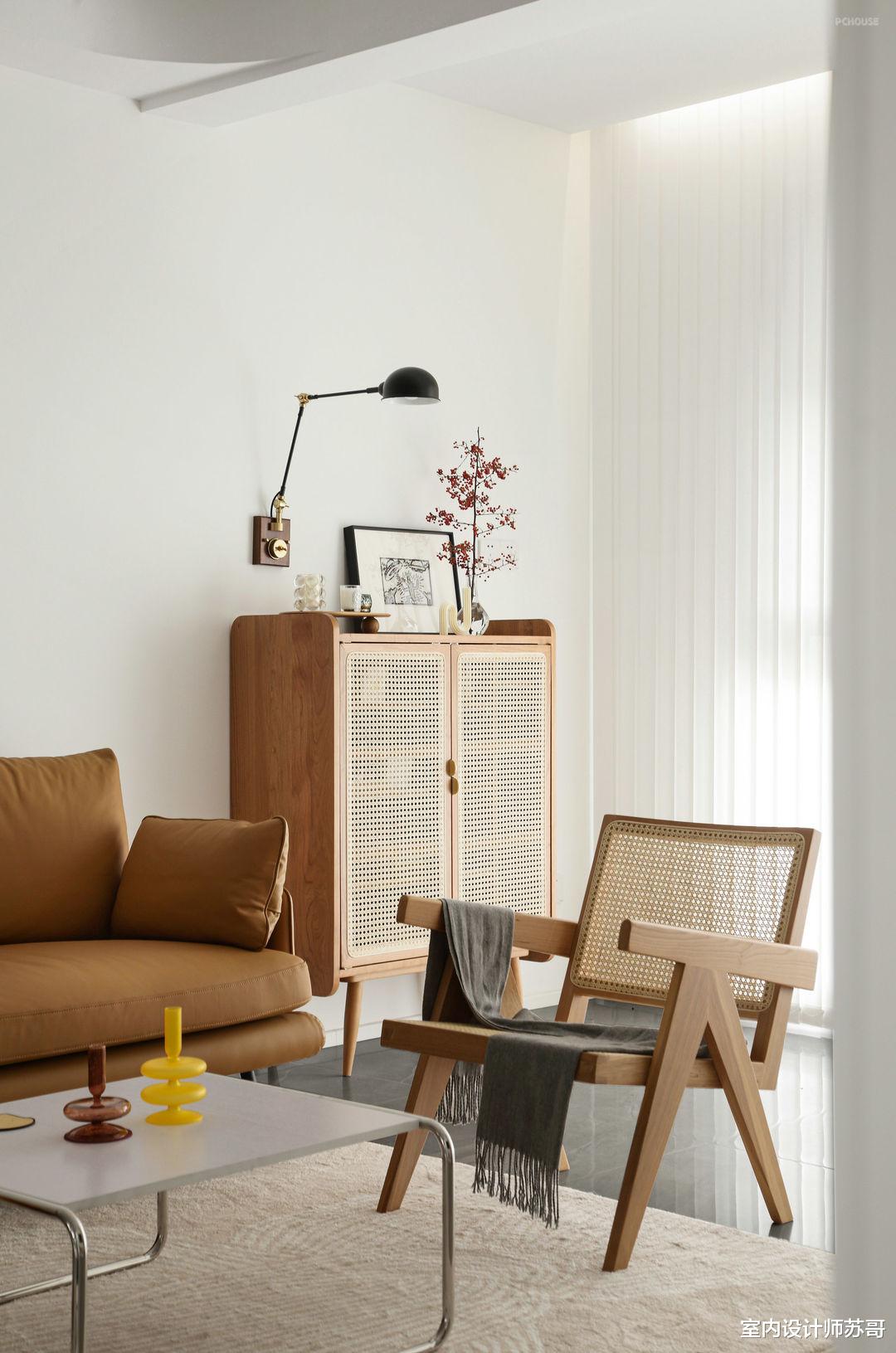 主卫外移,呈现双干区对称之美,呈现精美的北欧家居