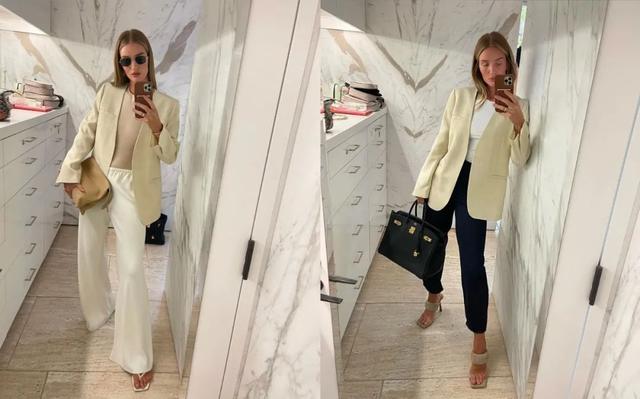 穿衣搭配|时尚圈大嫂就是稳,她的职场精英穿搭,我可以看一百遍