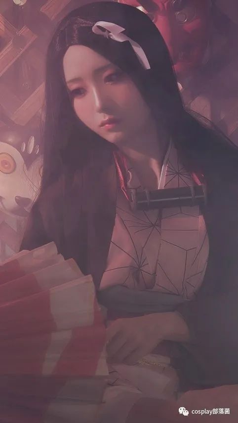 鬼灭之刃|cos：鬼灭之刃灶门祢豆子cos正片@思涼