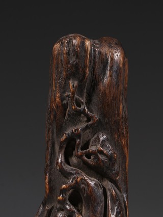 和田玉籽料|清乾隆 和田玉籽料扳指带盒一套