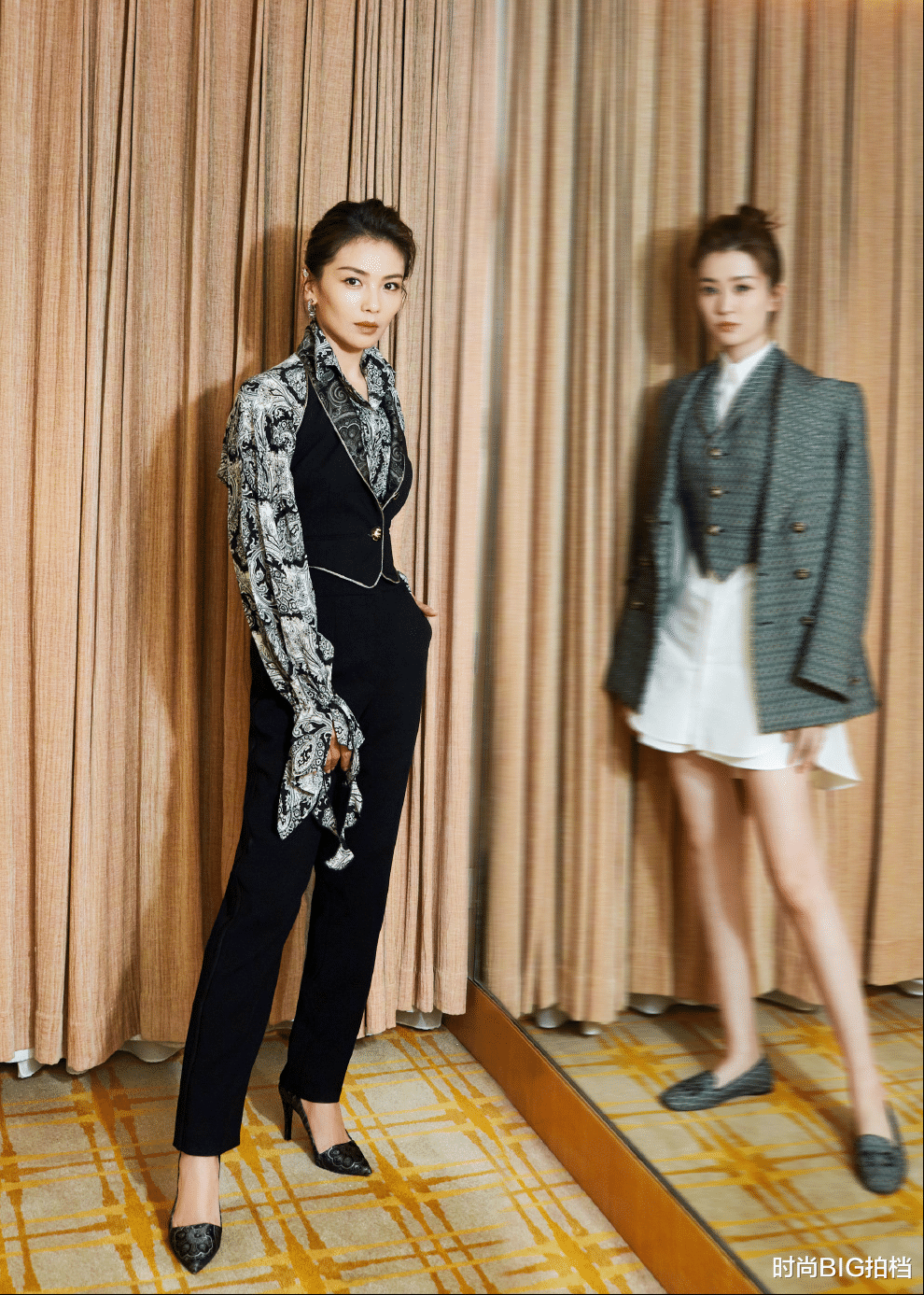 连衣裙|42岁“贤妻”刘涛太会穿，连衣裙礼服精致女人，职场造型更干练！