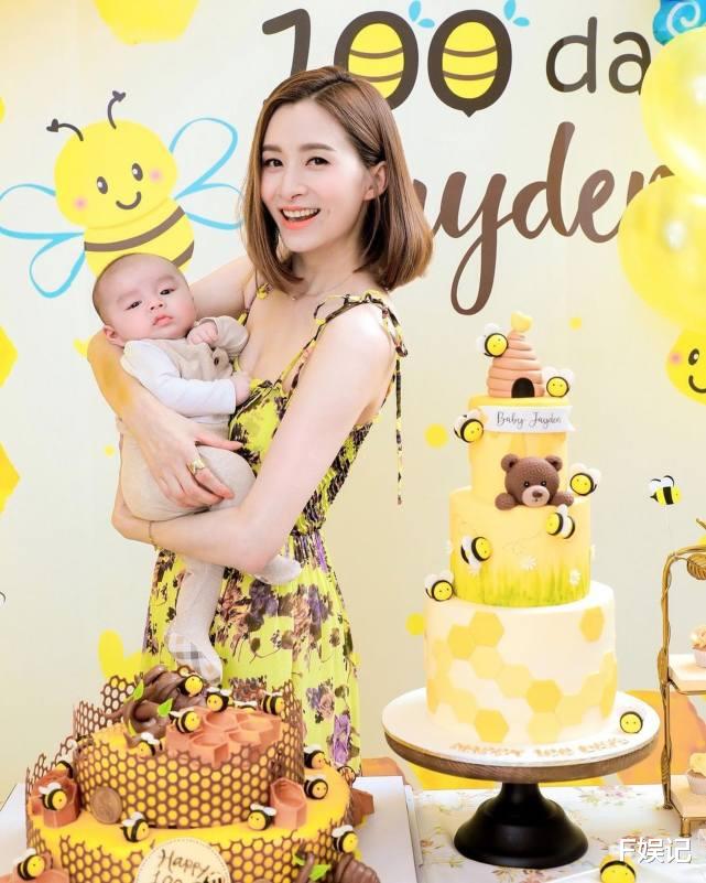 李沁|前TVB女艺人晒全家福庆祝儿子出生6个月：爸爸妈妈的开心果