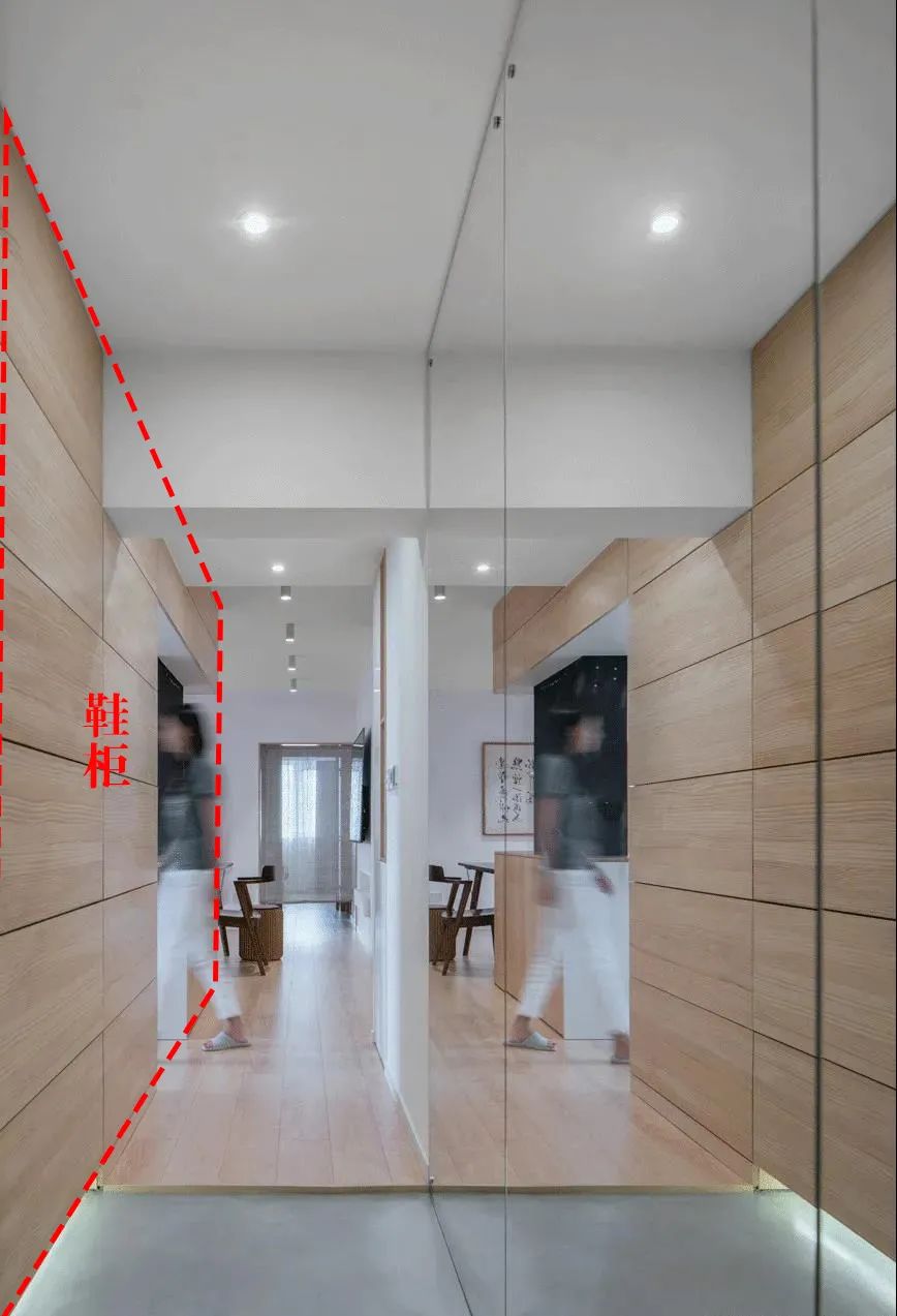 设计师|人人嫌弃的鸡肋长走廊,这样“精打细算”改造后,不浪费1寸空间!