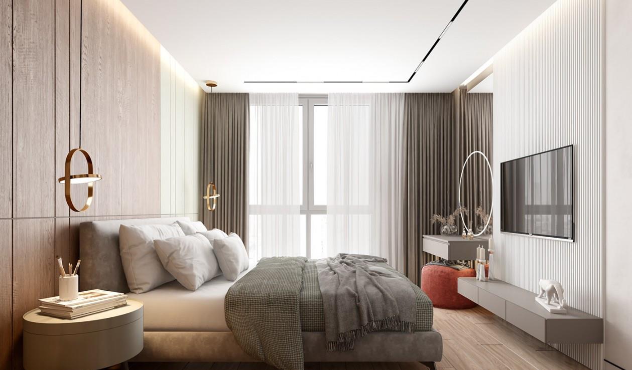 家居解题|110㎡浅色系空间，营造现代空间的精致感！