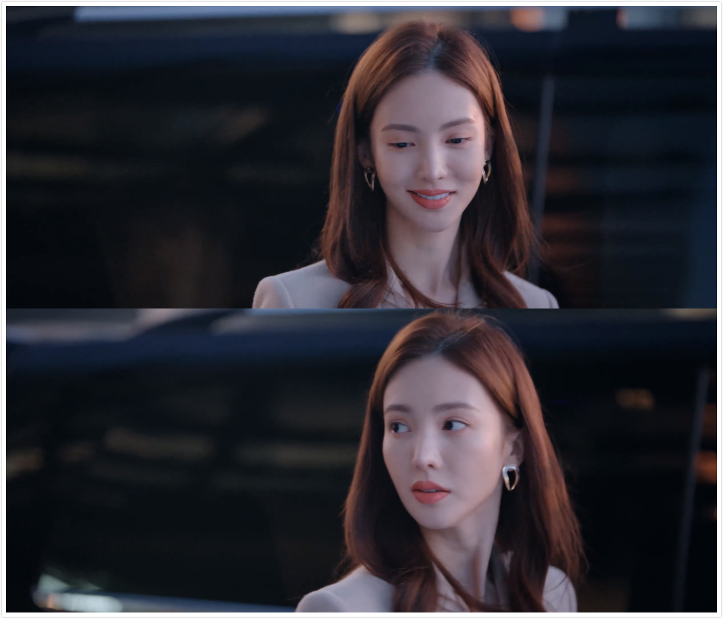 BiuVogue|金晨的女强人造型有点特别,唇妆很奇怪,把\"大嘴\"带火了