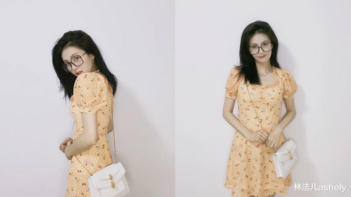 林洁儿ashely 白鹿堪称甜酷girl的穿搭模板,日常造型可盐可甜,私下更是配饰控
