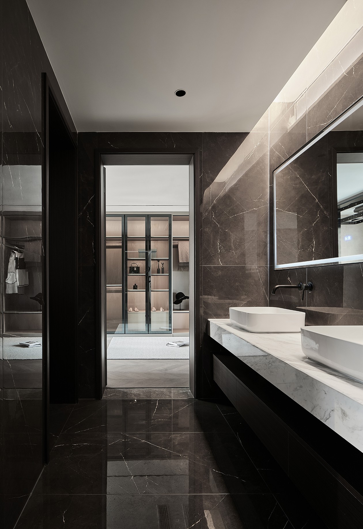 【鲁班装饰】招商雍和府138m2现代风格 摆脱平凡乏味