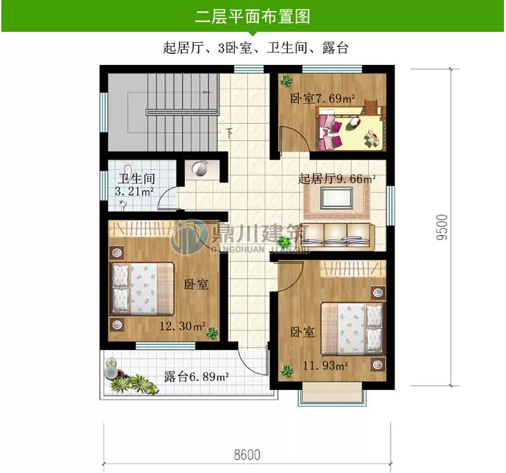 |3款二层农村别墅，农村施工队都能建，造价20万左右