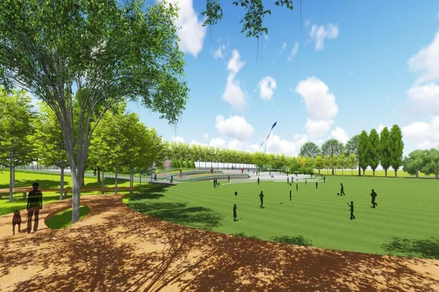 回忆暖成风 合肥将再添一座公园，设体育设施29类，弥补新站区体育公园的空白