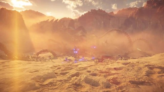 预告|《地平线:西部禁域》公布新预告 感受从雪山到沙漠的壮美风景