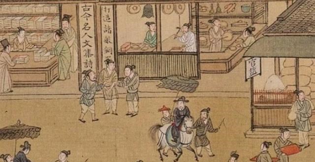 清明上河图|《清明上河图》放大100倍，发现一奇怪场景，树下的小伙在干嘛？