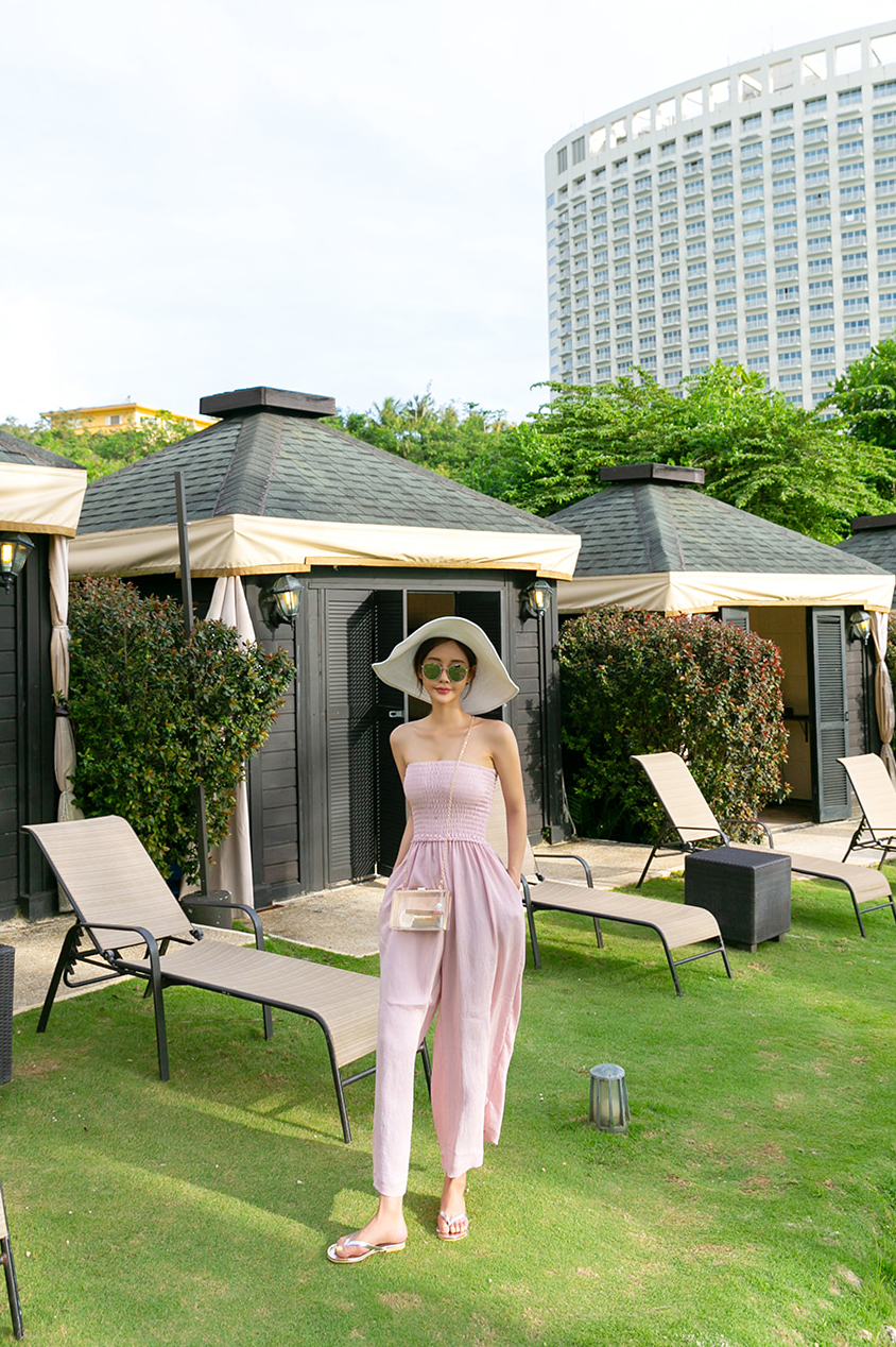 |巴黎炎日蜜桃清露抹胸