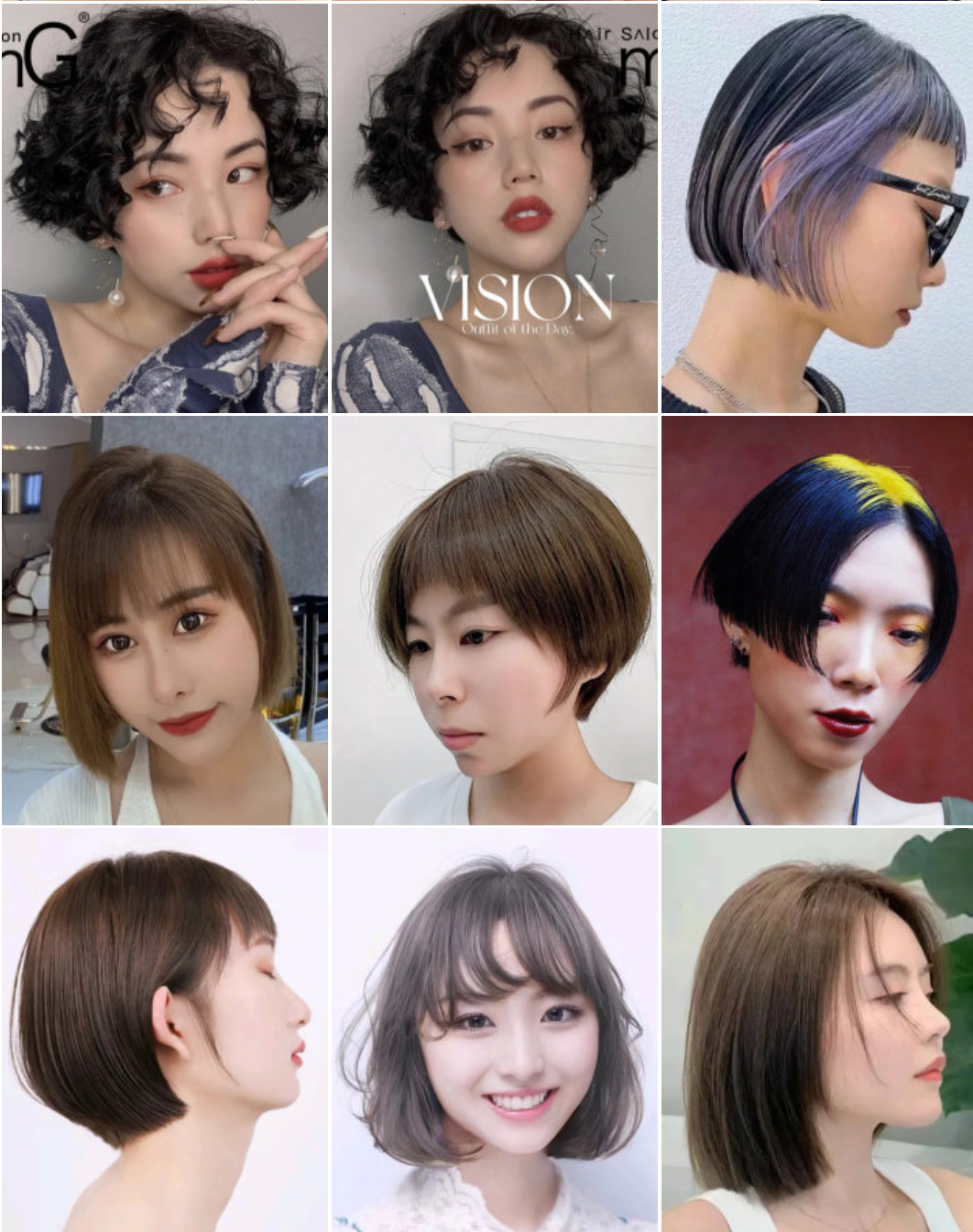 短发|短发有多美，100多款送给你，忍不住让人心动