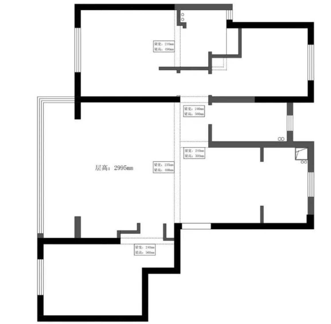 参观她140㎡新家,过道设计十分巧妙,不浪费空间,还多了个玄关