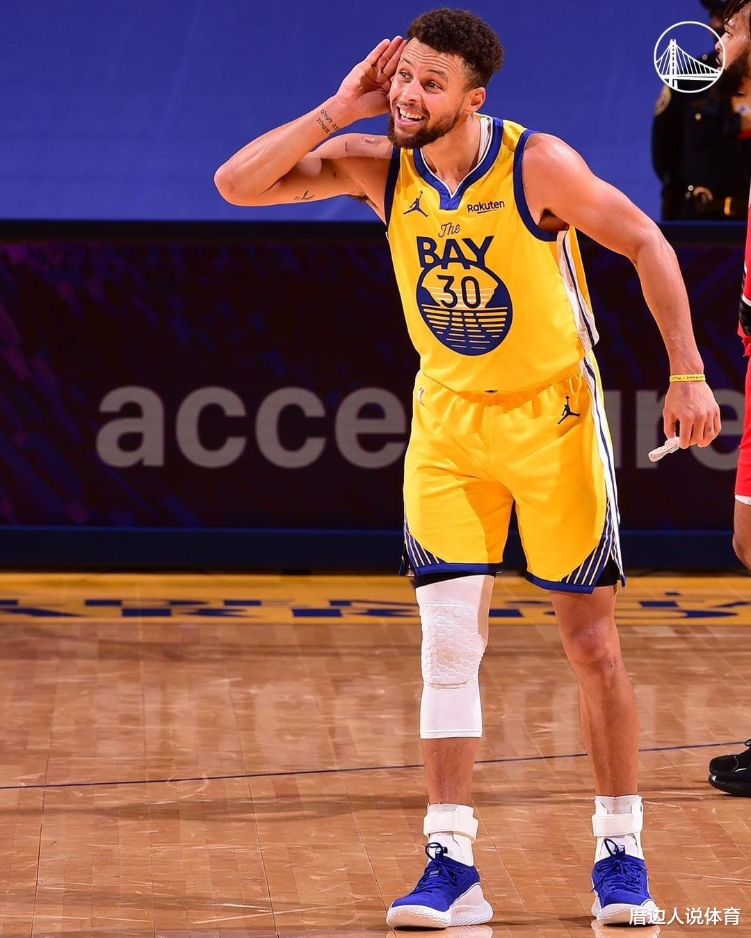 斯蒂芬·库里|33岁库里拿MVP？勇士官方第一时间列六大神迹拉票：得分王+三分王