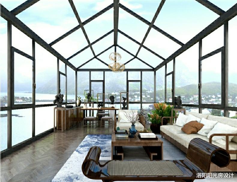 洛阳阳光房设计|封露台玻璃阳光房，结构型阳光房和简易玻璃房的材质区别