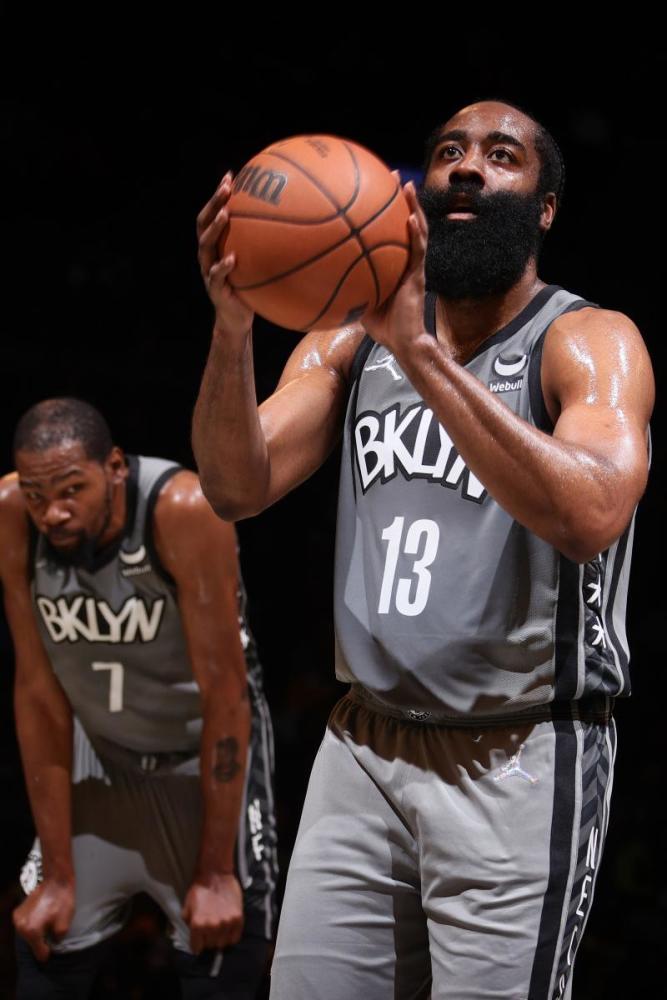 那些你很冒险的梦 谁说哈登被“针对”？他一场罚球次数超前五场总和，篮网自然赢球