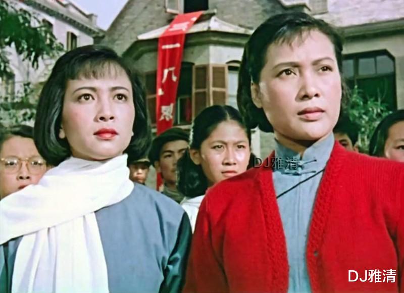 于蓝|50年代影坛十朵金花，王丹凤似百合，于蓝如红梅，秦怡像牡丹一样雍容华美