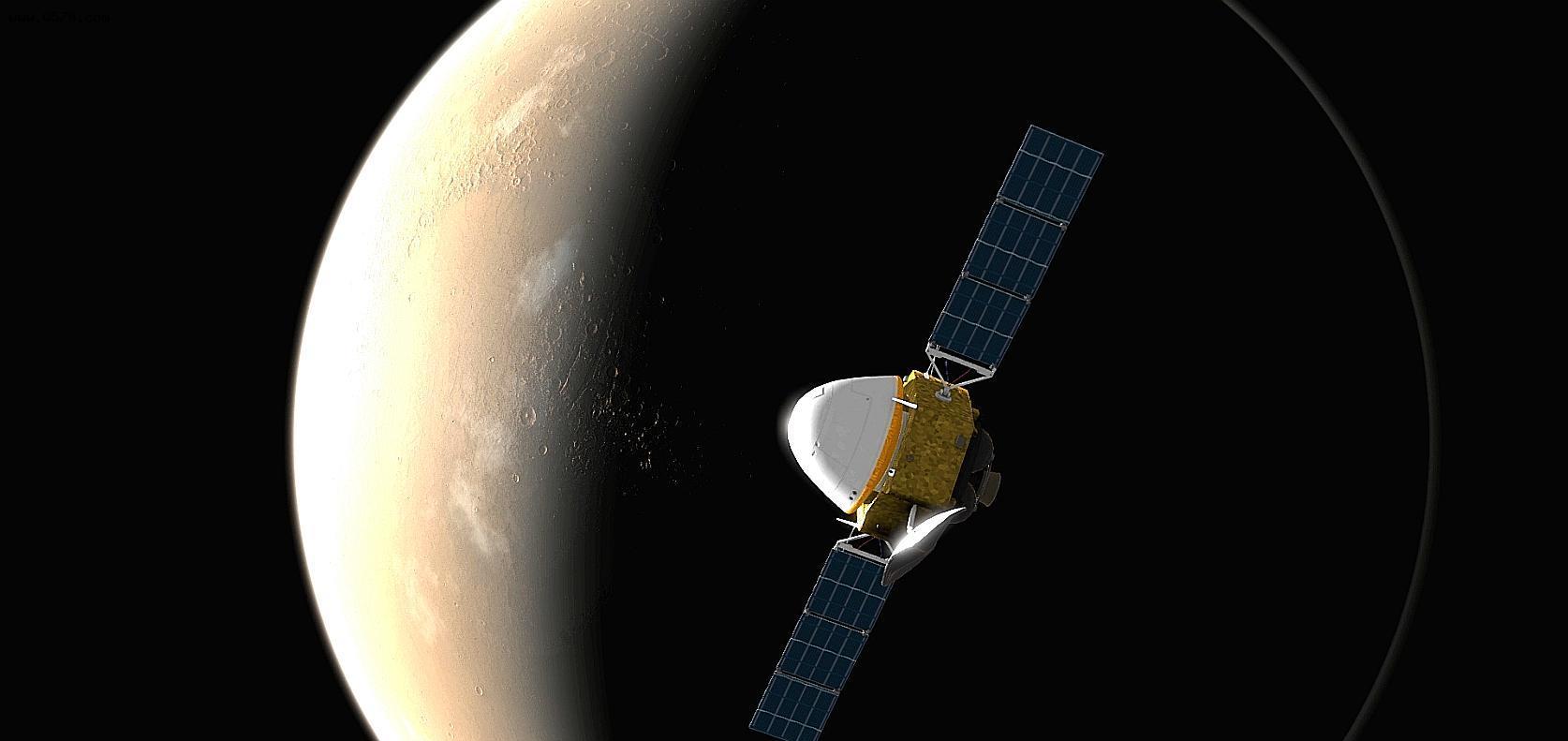 “失联”一个月后,天问一号实拍火星画面发布,到底遭遇了什么?