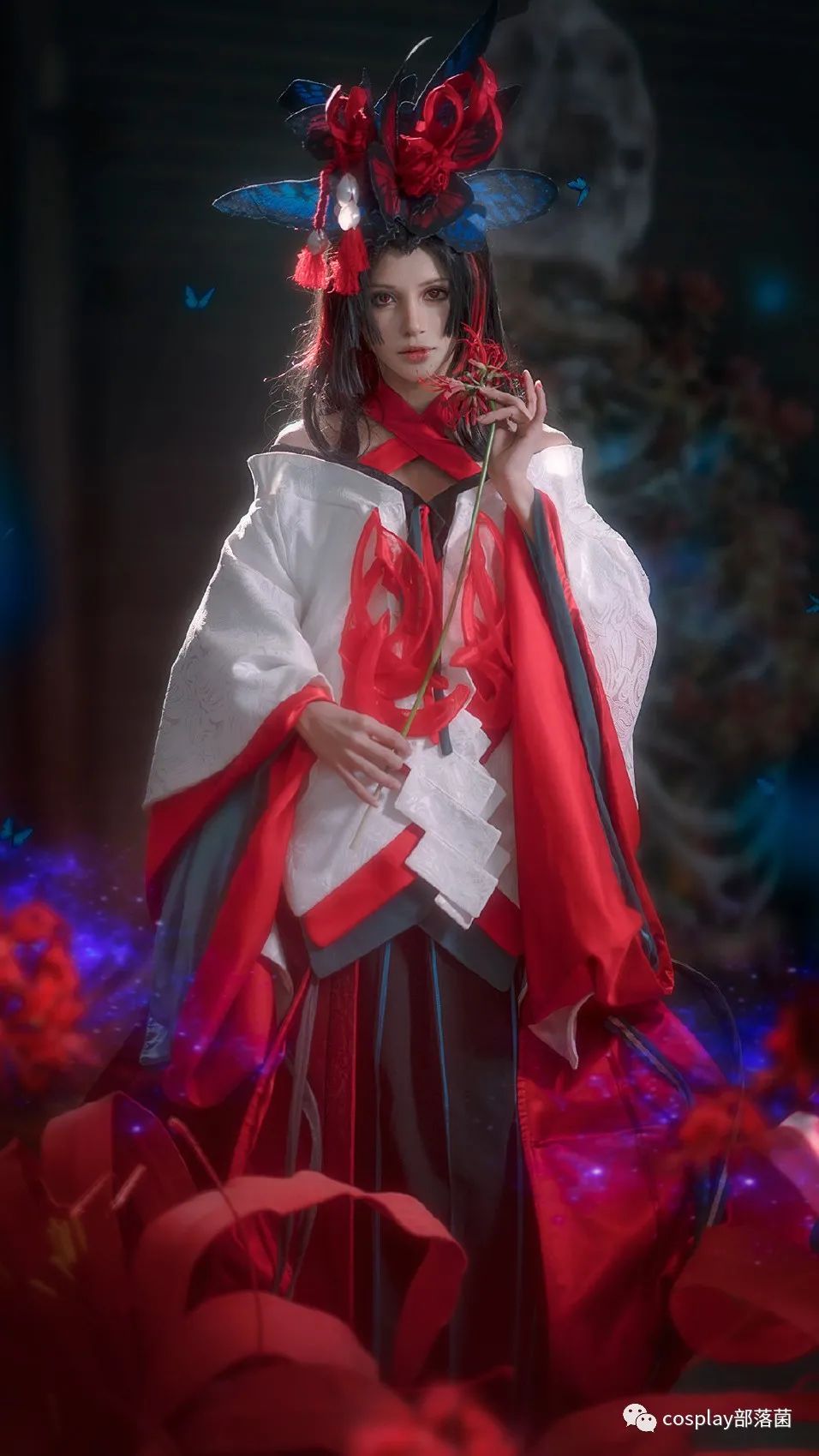 阴阳师|cos：阴阳师夜溟彼岸花cos正片@莉莉