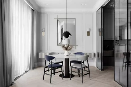 140㎡高级灰，空间化零为整，浪漫与实用并存！