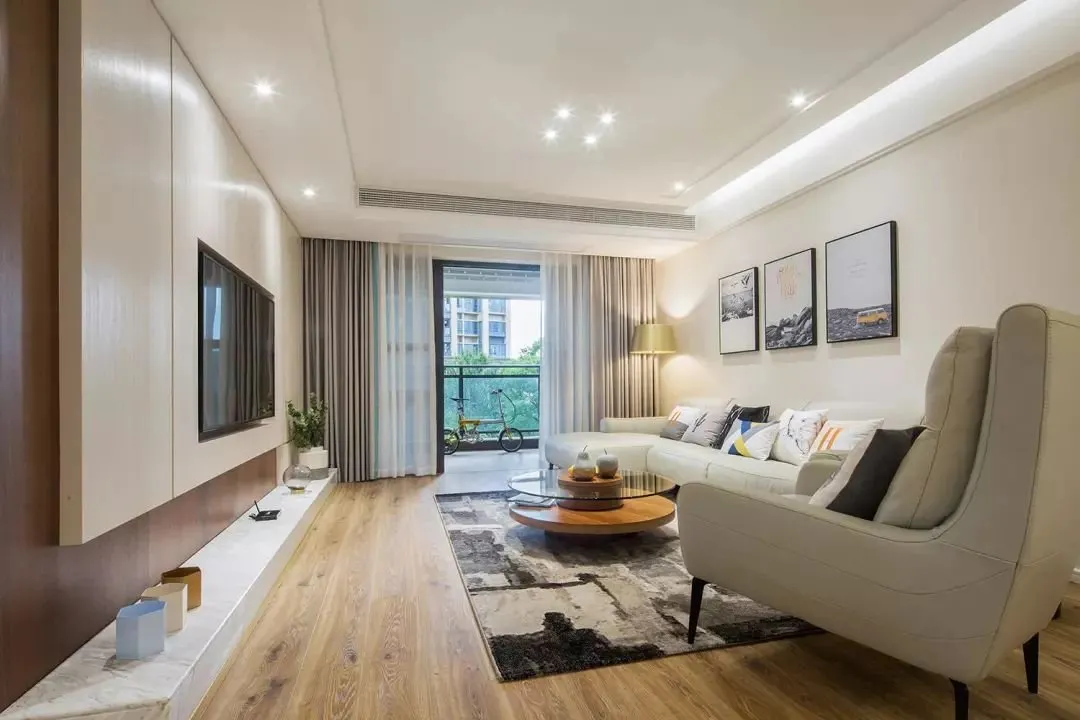 |129㎡现代简约风，三居室户型，舒适感满满！