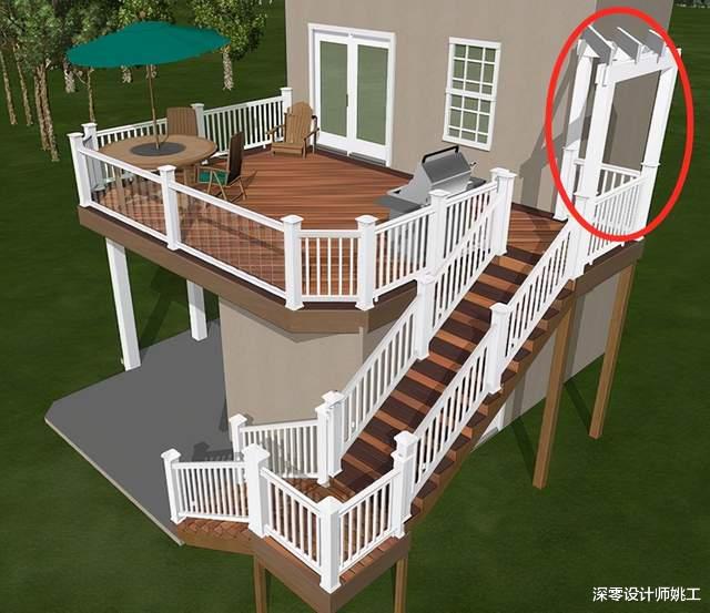 违章建筑|真羡慕国外，二楼户外架空做廊架都不算违建，有条件我也绝不放过