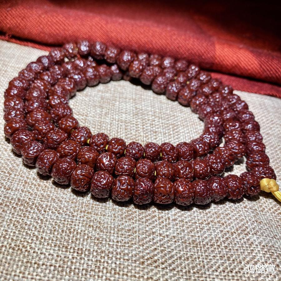 金刚菩提|文玩金刚菩提也有着不为人知的一面了解后返碱这样刷最快！