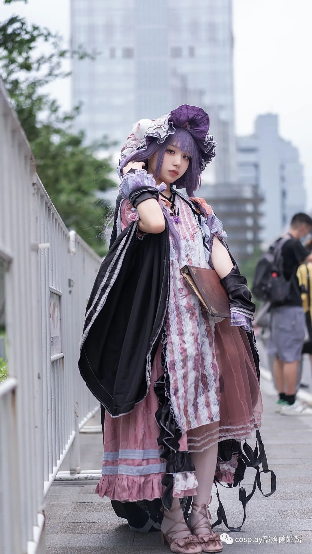 |cos：东方?帕秋莉·诺蕾姬cos正片@梨梨