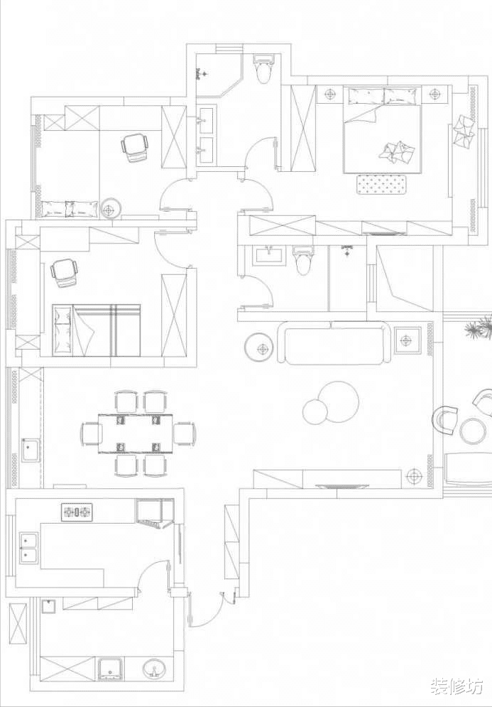 |只需局部的改造和装饰,就可以改变精装房的设计,让家更具高级感