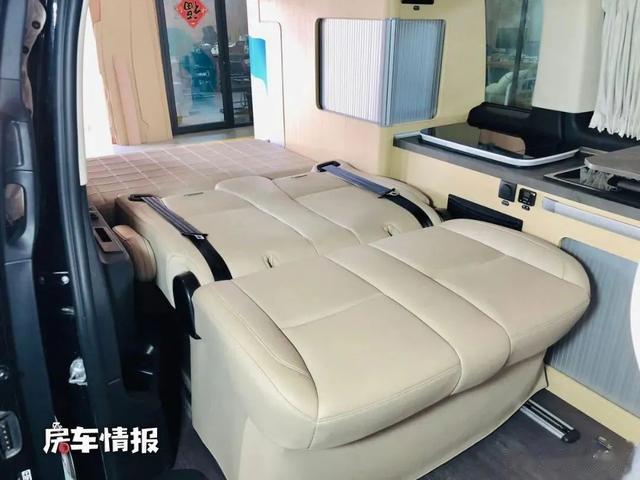 房车|40多万的奔驰房车，商务居住可两用，车顶设计风靡全球满足4口住