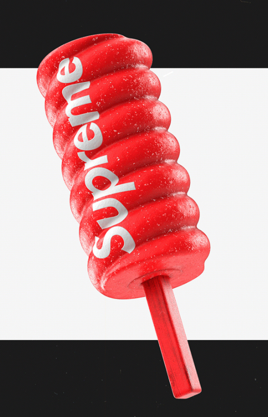 4D风格设计作品！立体感