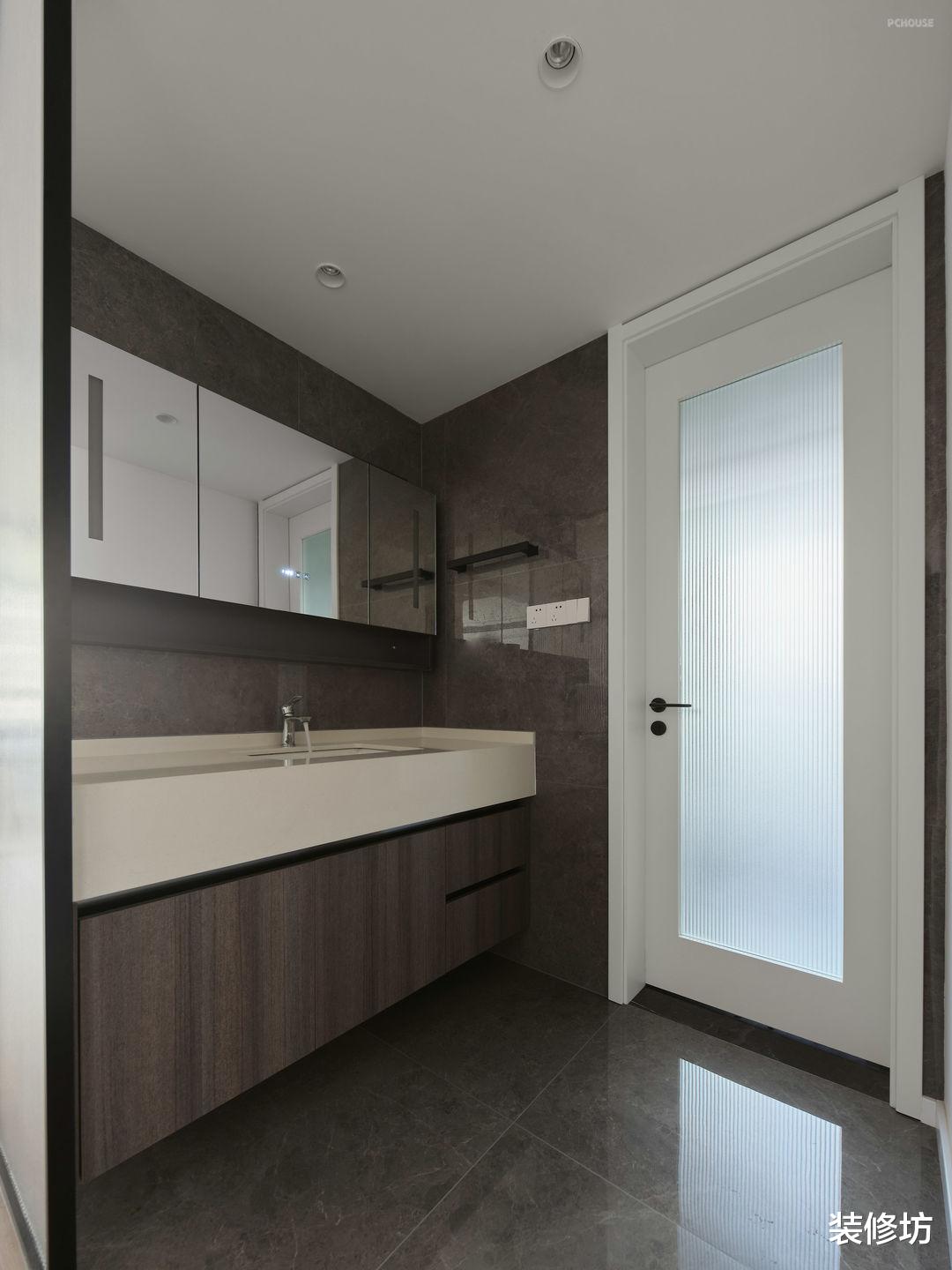 现代简约风，转角悬空柜，增加收纳空间方便打扫