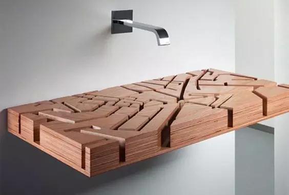 别人家的洗手台从没失望过，而你家的只是洗手池