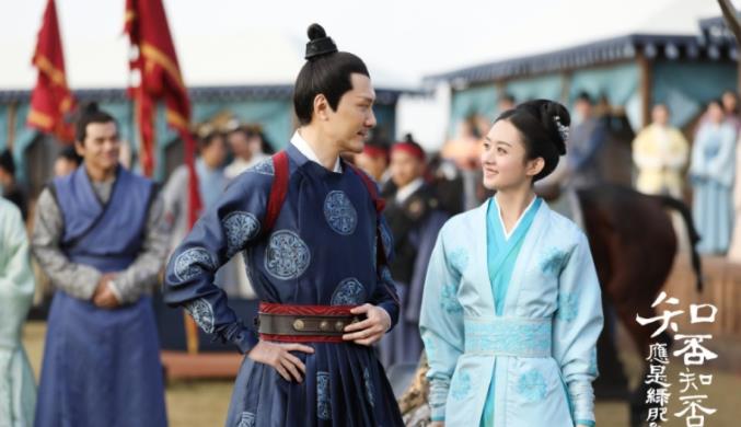 赵丽颖|赵丽颖连6年被央视列为国剧！冯绍峰当年靠裙带关系夺知否男一