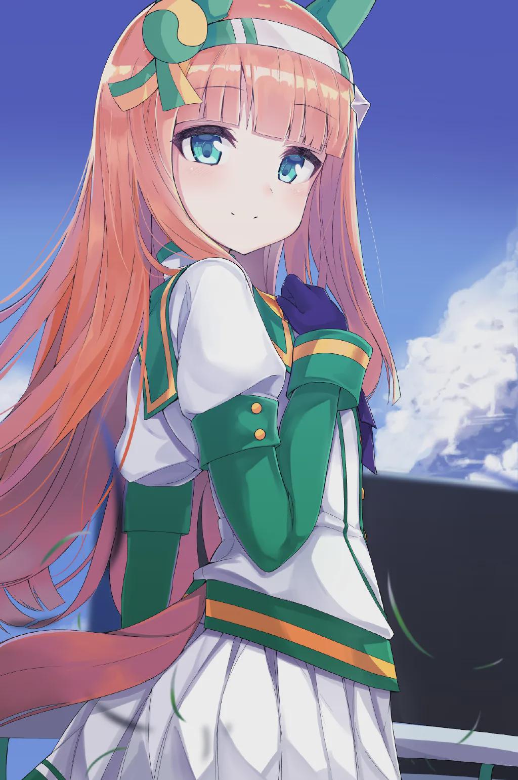 赛马娘|动漫美图：《赛马娘》无声铃鹿
