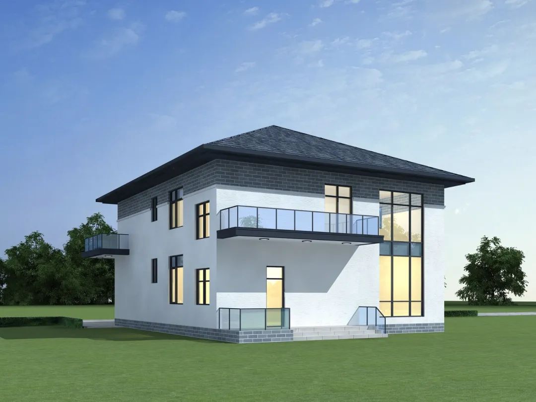 50万以下的现代风格别墅,时尚宜居,年轻人也爱住