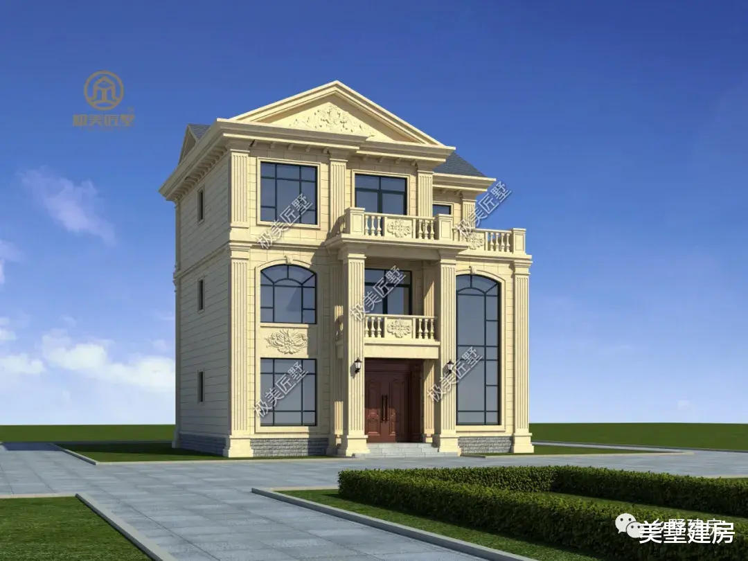 农村盖房首选的欧式别墅，美观大气，快收藏