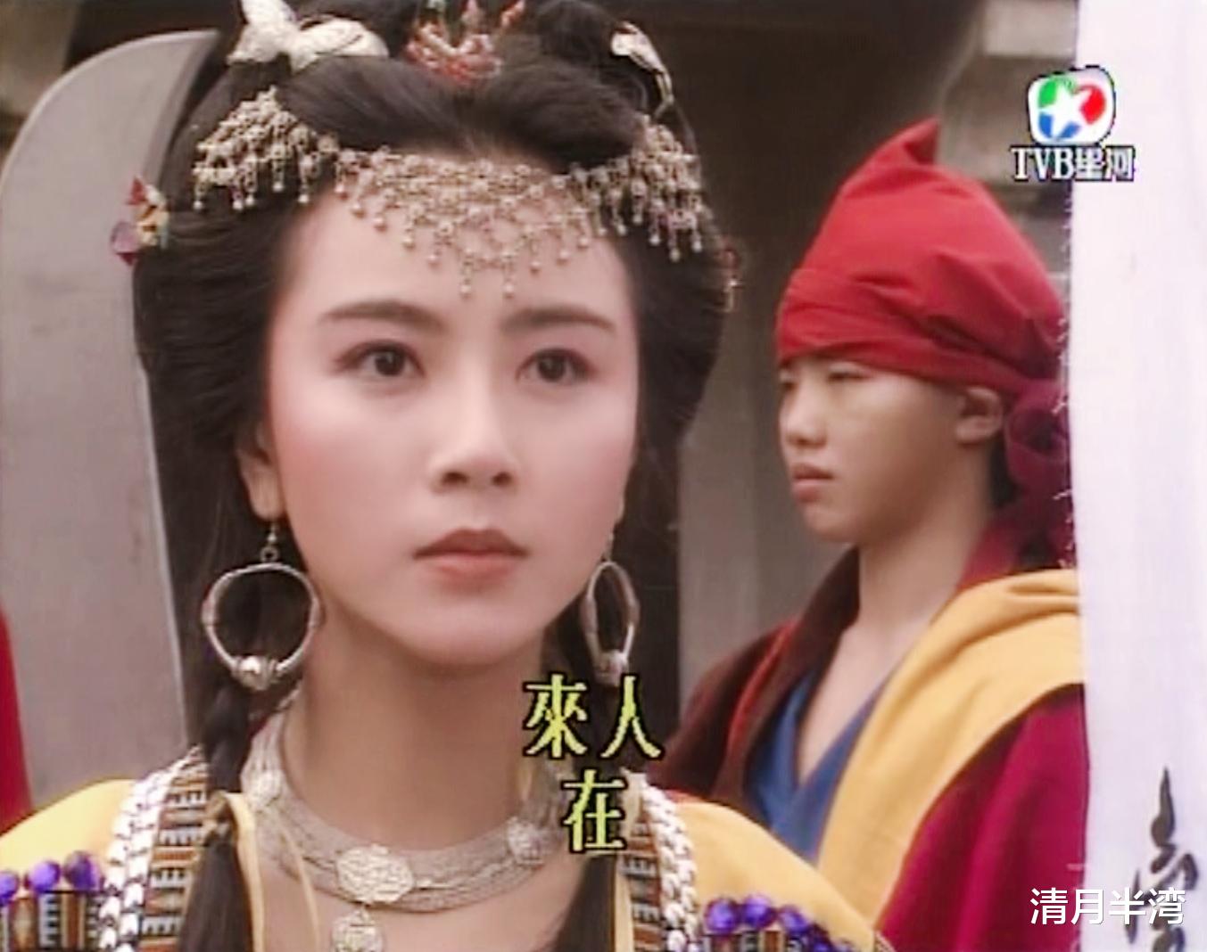 黄圣依|TVB武侠剧里的10位异域美人，自带妩媚和灵气，一颦一笑风情万种